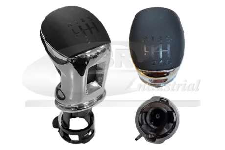 Ручка рычага кпп 6ст. (silver) peugeot 3008 16-, 5008 16- citroën c5 aircross 18- 3RG 25259