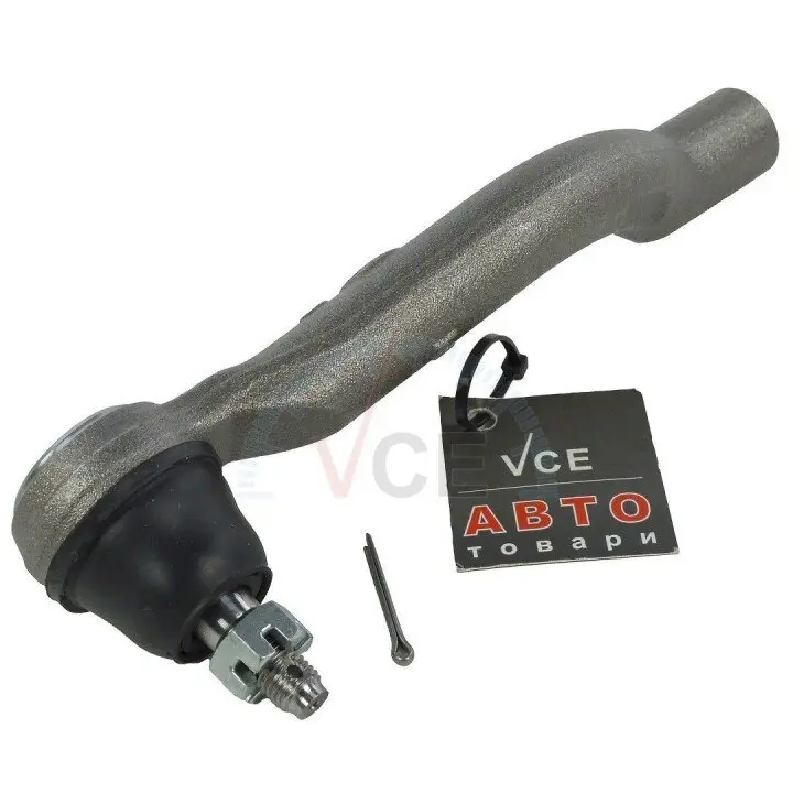 Наконечник рулевой тяги левый NISSAN Qashqai 07-14,X-Trail T31 07-14,QASHQAI/QASHQAI +2 (J10, JJ10) 07-13,X- 555 SE-N201L (фото 1)