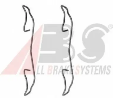 Комплектующие, колодки дискового тормоза A.B.S. 1187Q