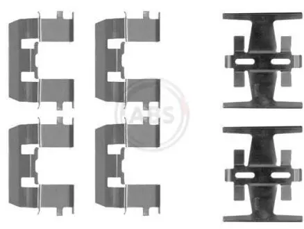Тормозные колодки (монтажный набор) A.B.S. 1208Q