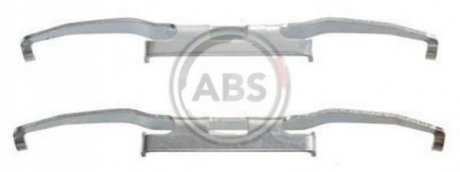 Комплектующие, колодки дискового тормоза A.B.S. 1213Q (фото 1)