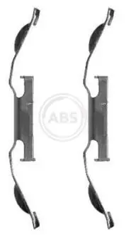 Комплектующие, колодки дискового тормоза A.B.S. 1221Q