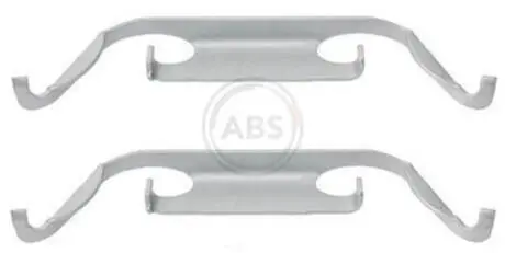 Комплектующие, колодки дискового тормоза A.B.S. 1222Q