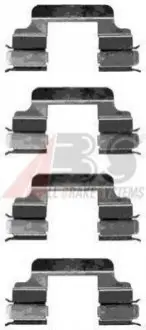 Комплектующие, колодки дискового тормоза A.B.S. 1230Q