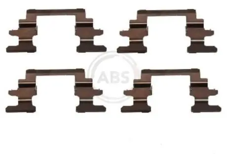 Комплектующие, колодки дискового тормоза A.B.S. 1236Q