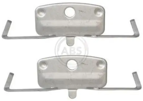 Комплектующие, колодки дискового тормоза A.B.S. 1644Q