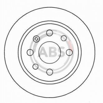 Тормозной диск A.B.S. 16488 (фото 1)
