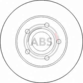 Тормозной диск A.B.S. 17032 (фото 1)