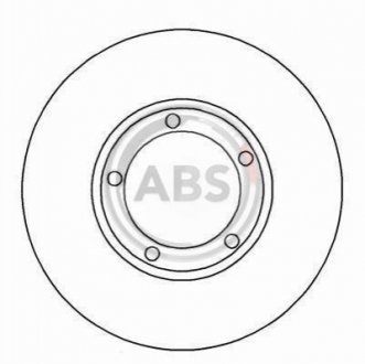 Тормозной диск A.B.S. 17035