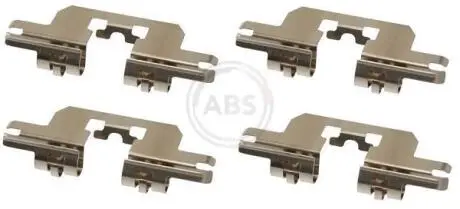 Тормозные колодки (монтажный набор) A.B.S. 1724Q