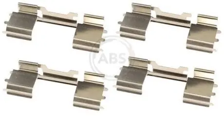 Ремкомплект тормозных колодок A.B.S. 1729Q