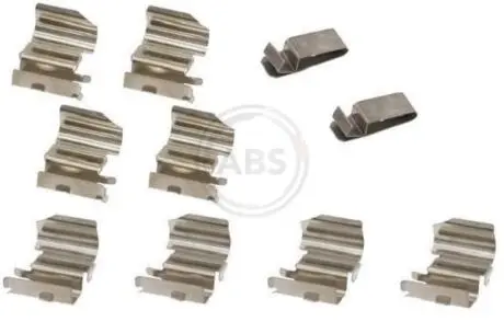 Тормозные колодки (монтажный набор) A.B.S. 1775Q