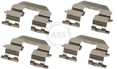 Комплектующие, колодки дискового тормоза A.B.S. 1780Q