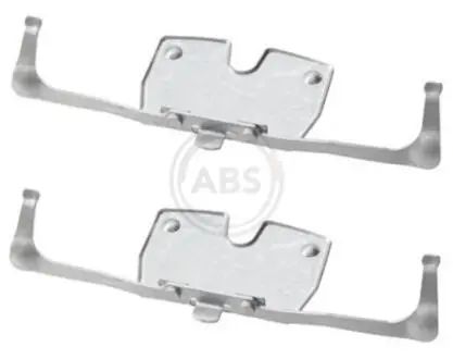 Монтажный набор задних тормозных накладок A.B.S. 1851Q