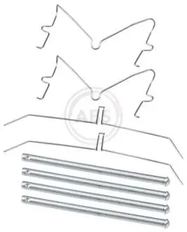 Комплектуючі, колодки дискового гальма A.B.S. 1903Q