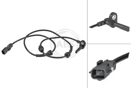 Датчик, частота вращения колеса A.B.S. 30208