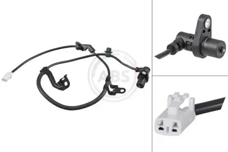 Датчик, частота вращения колеса. A.B.S. 32095