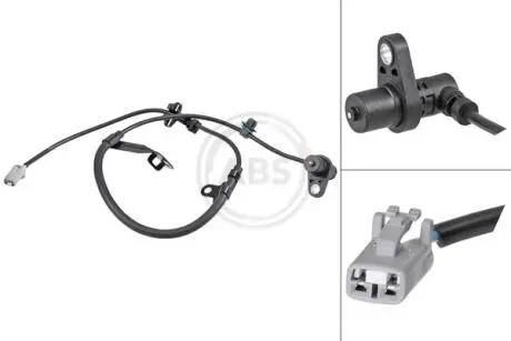 Датчик, частота вращения колеса. A.B.S. 32096