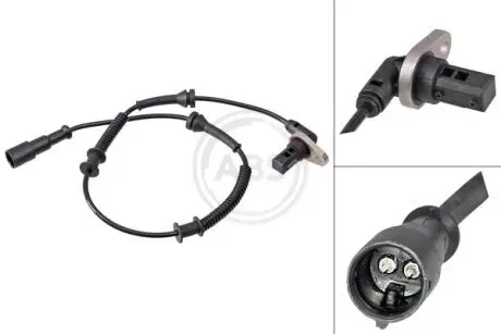 Датчик, частота вращения колеса. A.B.S. 32179