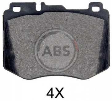Комплект тормозных колодок, дисковый тормоз A.B.S. 35064