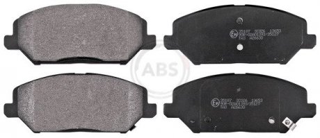 Комплект гальмівних колодок, дискове гальмо A.B.S. 35187 (фото 1)