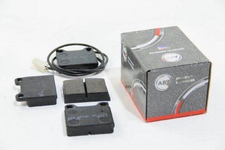 Комплект тормозных колодок, дисковый тормоз A.B.S. 36005 (фото 1)