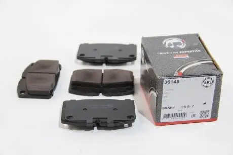 Комплект гальмівних колодок, дискове гальмо A.B.S. 36145