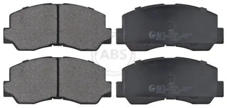 Комплект гальмівних колодок, дискове гальмо A.B.S. 36151