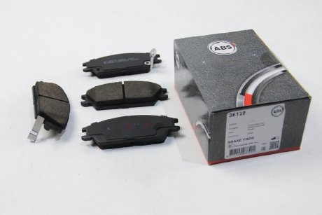 Комплект тормозных колодок, дисковый тормоз A.B.S. 36172 (фото 1)