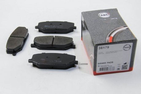 Комплект тормозных колодок, дисковый тормоз A.B.S. 36179
