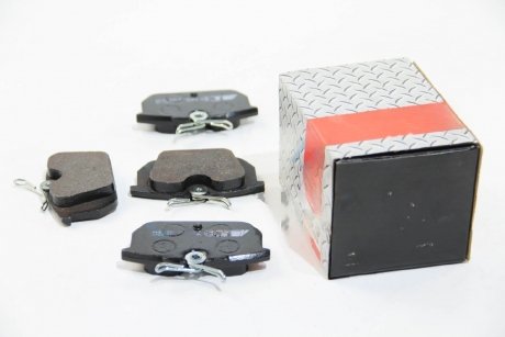 Комплект тормозных колодок, дисковый тормоз A.B.S. 36188 (фото 1)