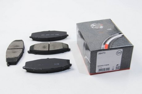 Комплект гальмівних колодок, дисковий гальмо A.B.S. 36473 (фото 1)