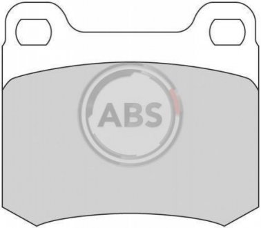 Комплект тормозных колодок, дисковый тормоз A.B.S. 36498/1 (фото 1)