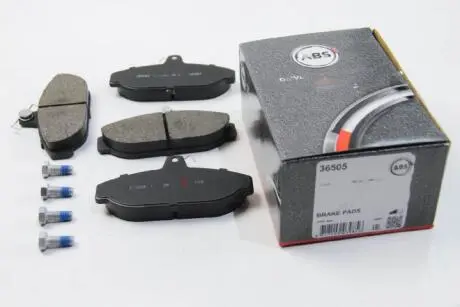 Комплект тормозных колодок, дисковый тормоз A.B.S. 36505
