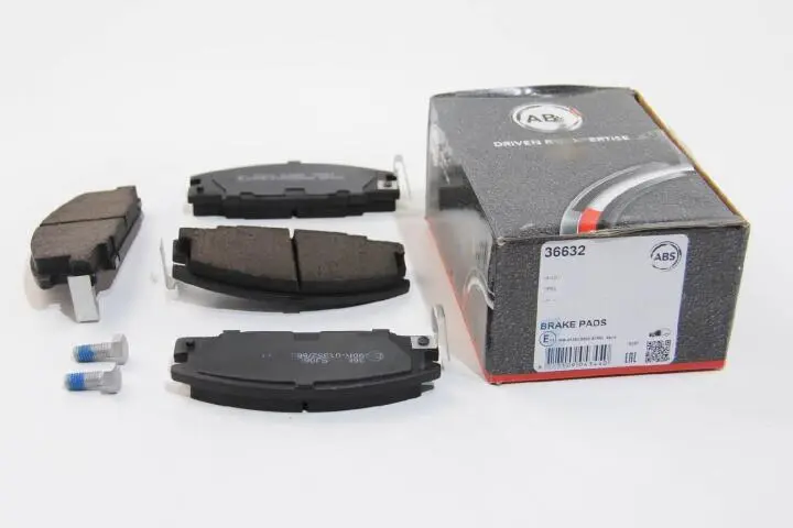 Комплект тормозных колодок, дисковый тормоз A.B.S. 36632 (фото 1)