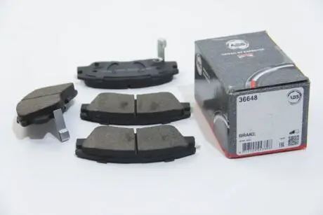 Комплект гальмівних колодок, дискове гальмо A.B.S. 36648