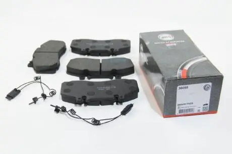 Комплект тормозных колодок, дисковый тормоз A.B.S. 36665