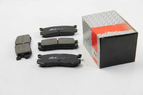 Комплект тормозных колодок, дисковый тормоз A.B.S. 36672 (фото 1)