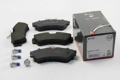 Комплект тормозных колодок, дисковый тормоз A.B.S. 36752