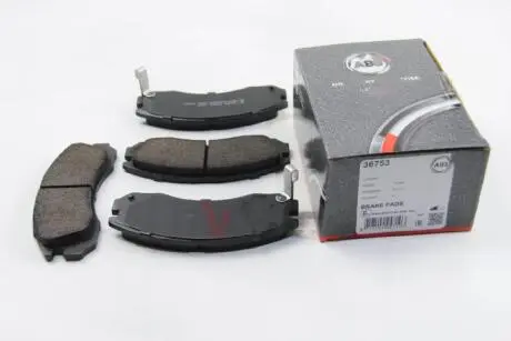 Комплект тормозных колодок, дисковый тормоз A.B.S. 36753