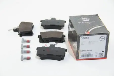 Комплект тормозных колодок, дисковый тормоз A.B.S. 36818