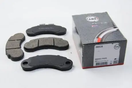Комплект гальмівних колодок, дискове гальмо A.B.S. 36828