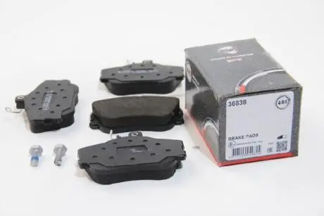 Комплект тормозных колодок, дисковый тормоз A.B.S. 36838