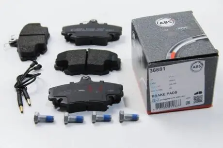 Комплект тормозных колодок, дисковый тормоз A.B.S. 36881