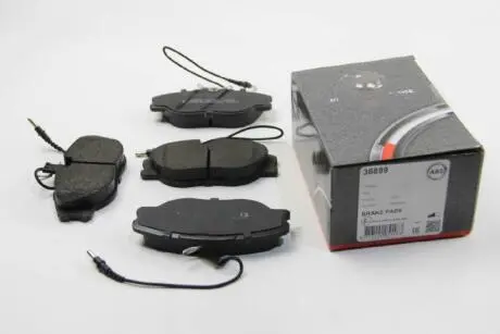 Комплект тормозных колодок, дисковый тормоз A.B.S. 36899