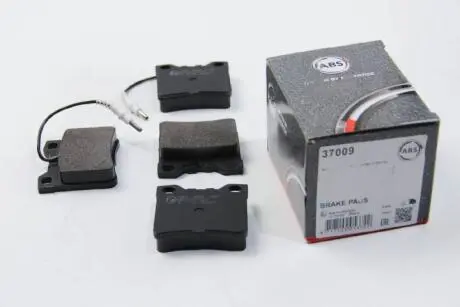 Комплект тормозных колодок, дисковый тормоз A.B.S. 37009