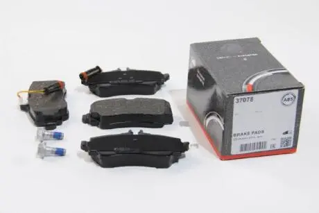 Комплект тормозных колодок, дисковый тормоз A.B.S. 37078