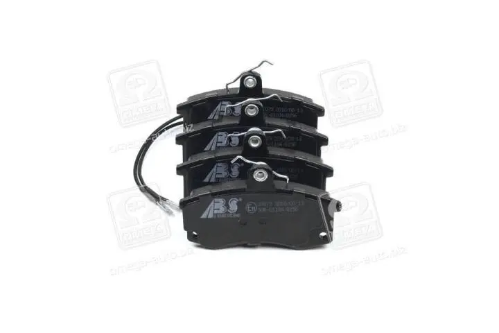 Фото 1 - Колодка тормозов. диск. ваз 2110-12 перед. (abs) A.B.S. 37079 Колодка тормозов. диск. ваз 2110-12 перед. (abs) A.B.S. 37079 (фото 1)