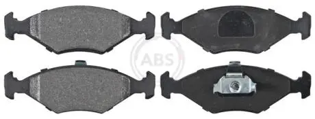 Тормозные колодки, дисковый тормоз (набор) A.B.S. 37170