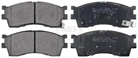 Гальмівні колодки дискові (1 к-т) A.B.S. 37180